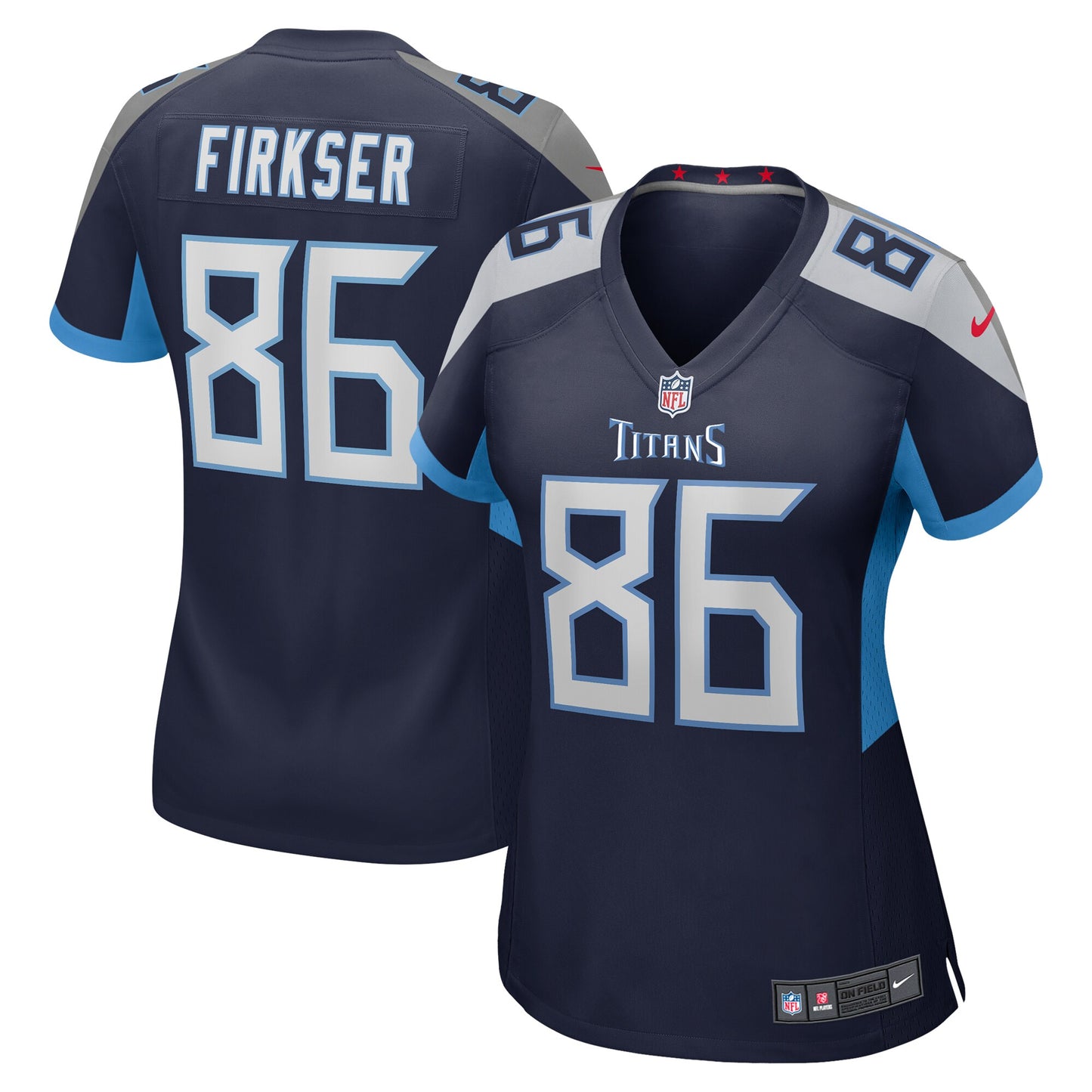 Anthony Firkser Tennessee Titans Nike Women's Game Jersey - Navy