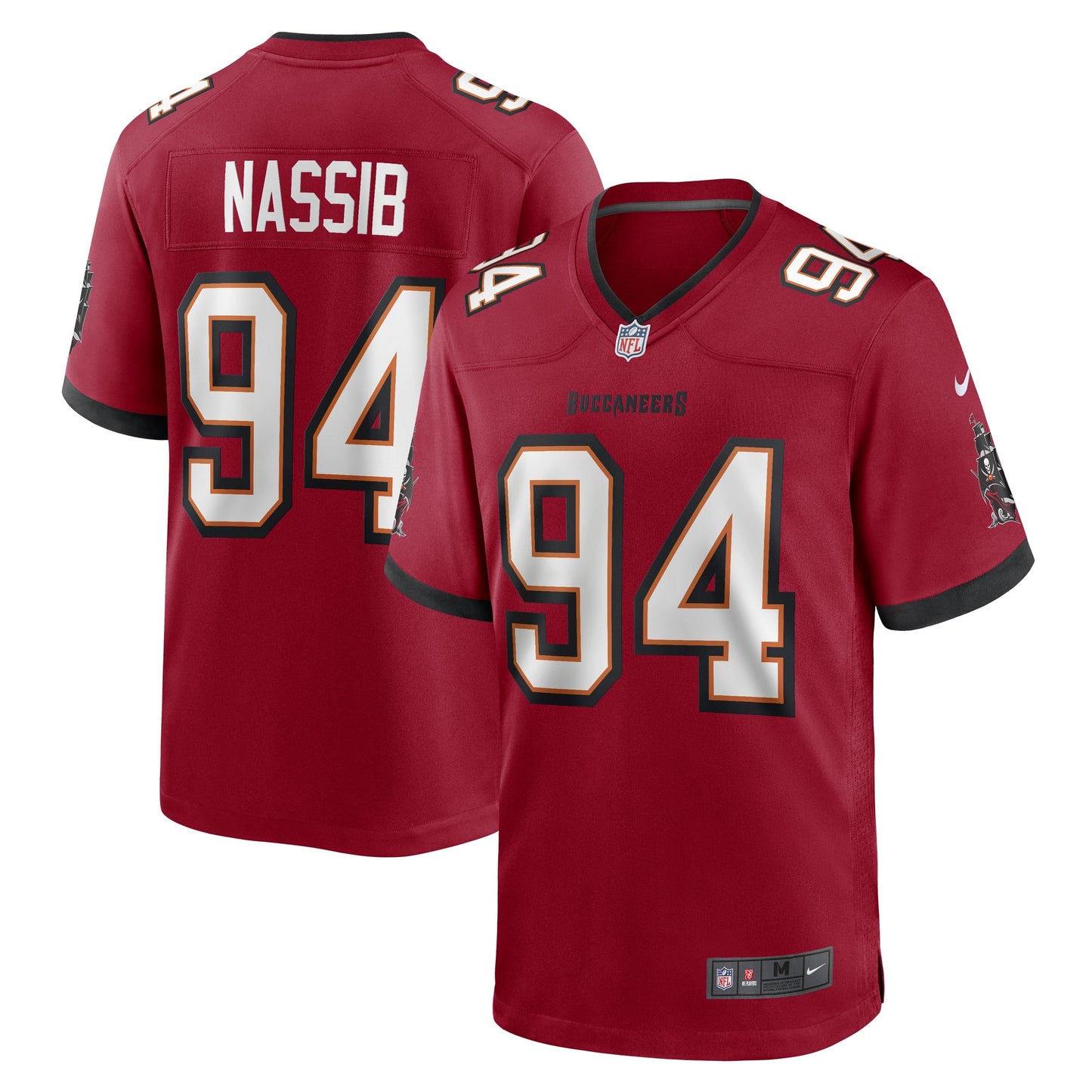 Carl Nassib Tampa Bay Buccaneers Nike Game Player Jersey - Red