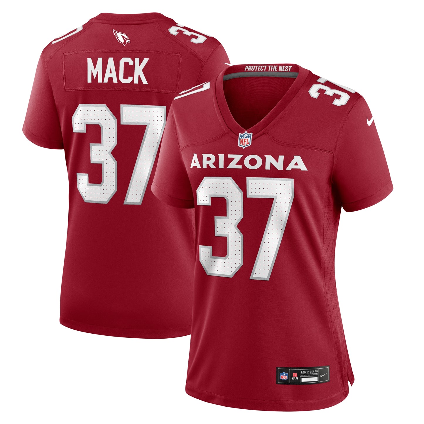 Marlon Mack Arizona Cardinals Nike Women's Team Game Jersey - Cardinal