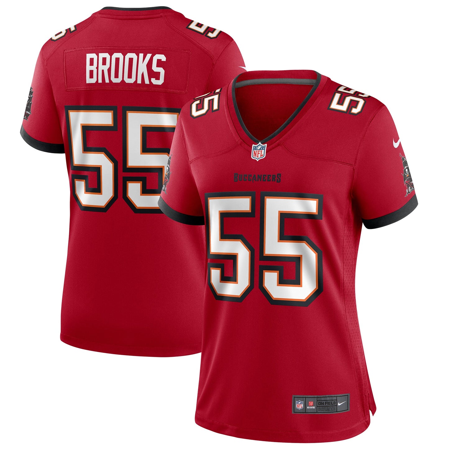 Derrick Brooks Tampa Bay Buccaneers Nike Women's Game Retired Player Jersey - Red