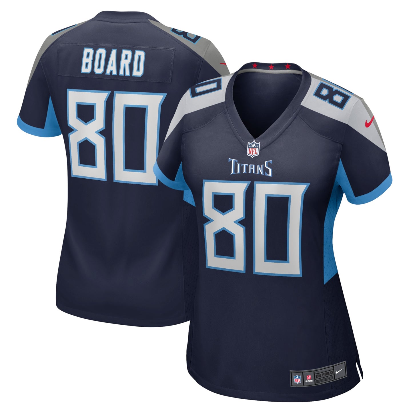 C.J. Board Tennessee Titans Nike Women's Home Game Player Jersey - Navy