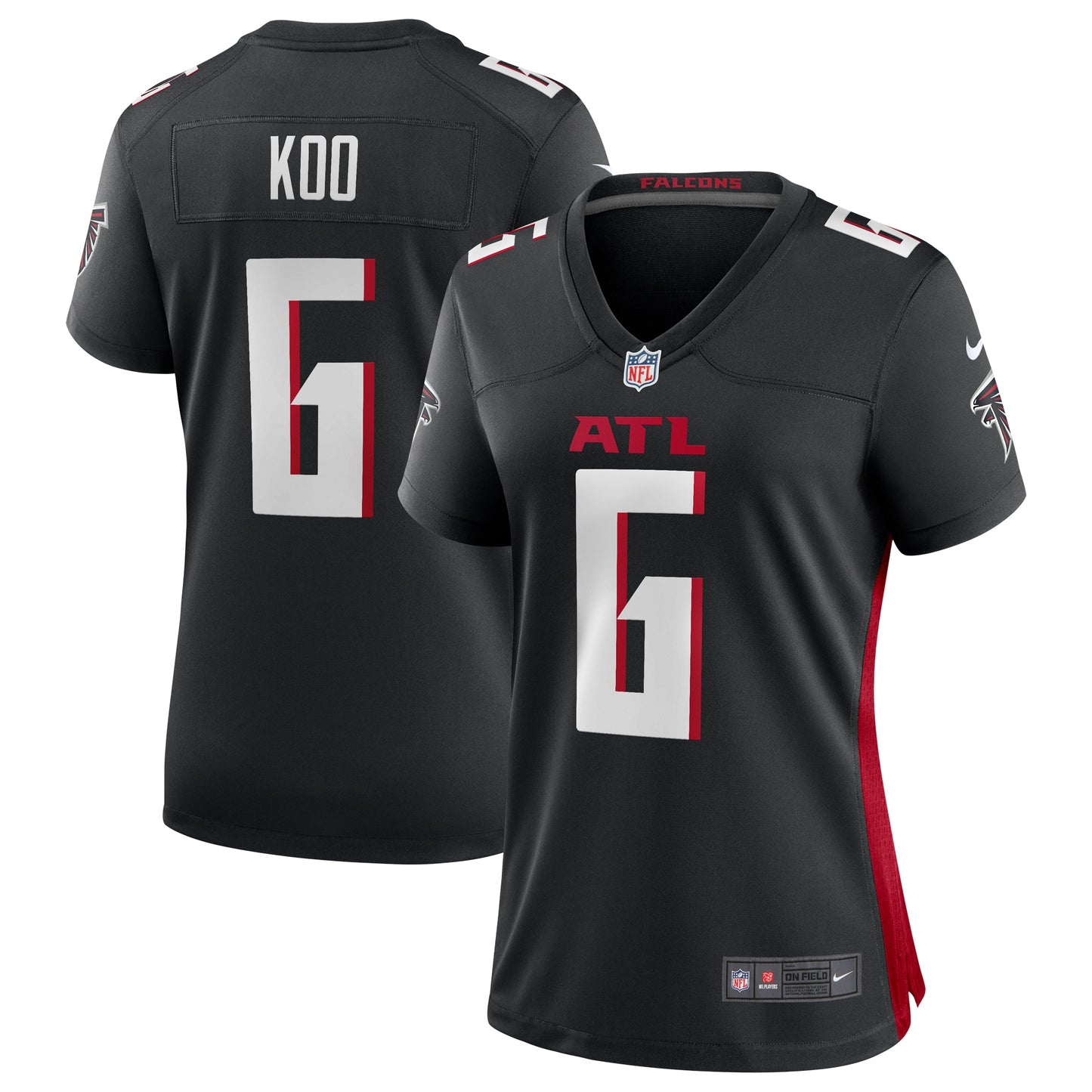 Younghoe Koo Atlanta Falcons Nike Women's Team Game Jersey - Black
