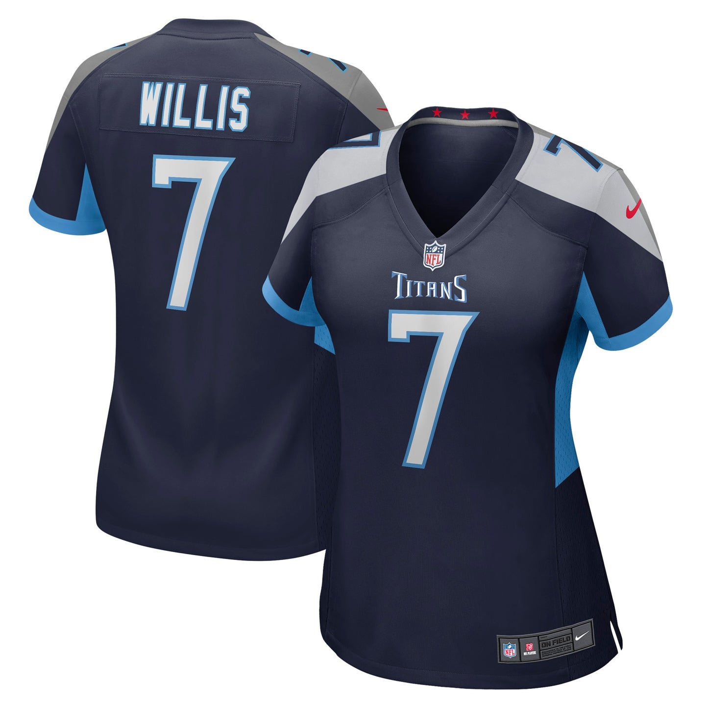 Malik Willis Tennessee Titans Nike Women's Player Game Jersey - Navy