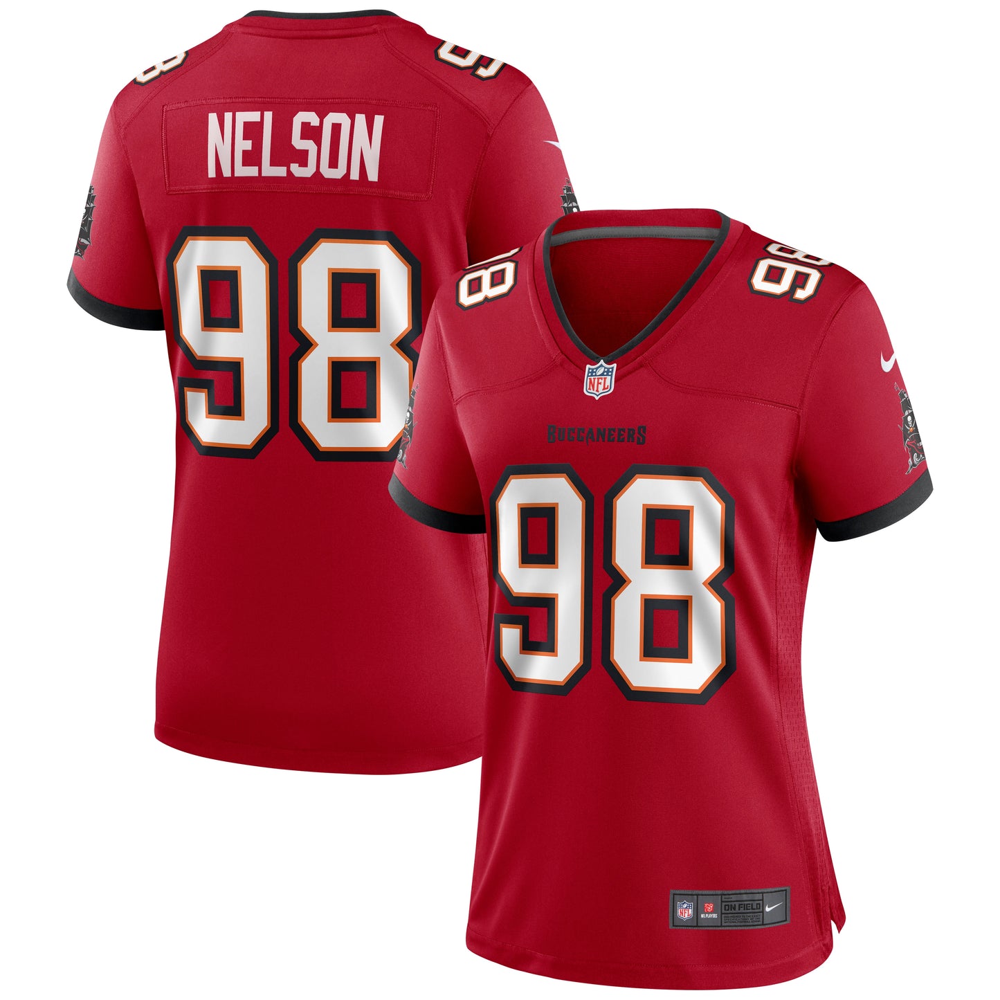 Anthony Nelson Tampa Bay Buccaneers Nike Women's Game Jersey - Red